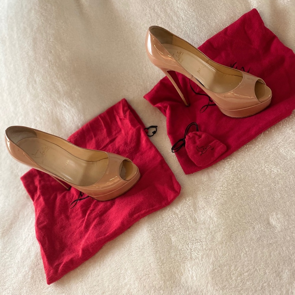 Christian Louboutin Lady Peeps Size 38